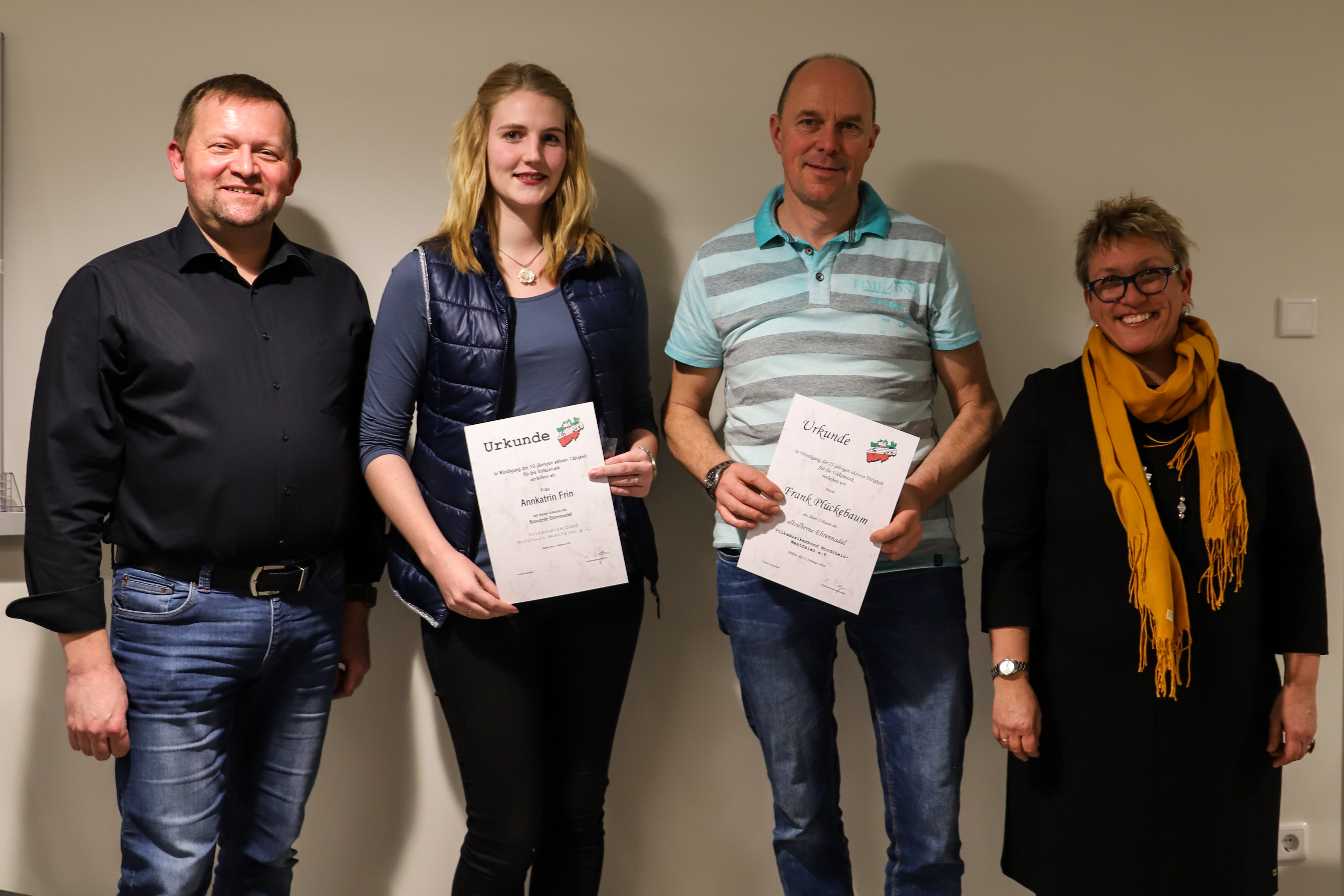 von links: Kord Kretzer, Annkatrin Frin, Frank Plückebaum, Liane Sickmann